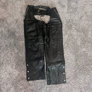 Leather Chaps Womens Size Medium